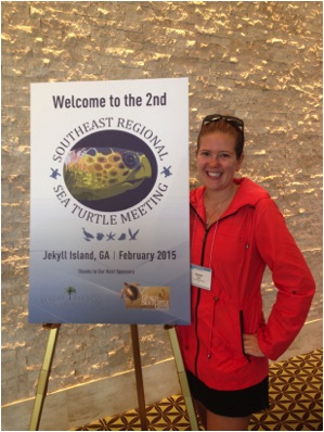 Rachel Miller sea turtle conference